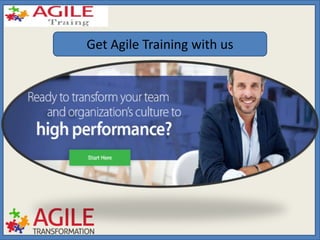 Get Agile Training with us
 