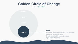 Ways to "manage" the change
 