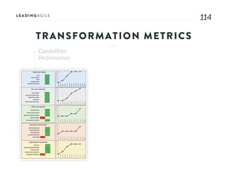 114114
TRANSFORMATION METRICS
Capabilities
Performance
 