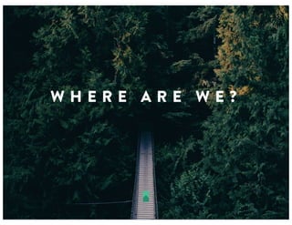 W H E R E A R E W E ?
 