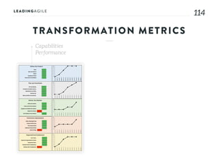 114114
TRANSFORMATION METRICS
Capabilities
Performance
 