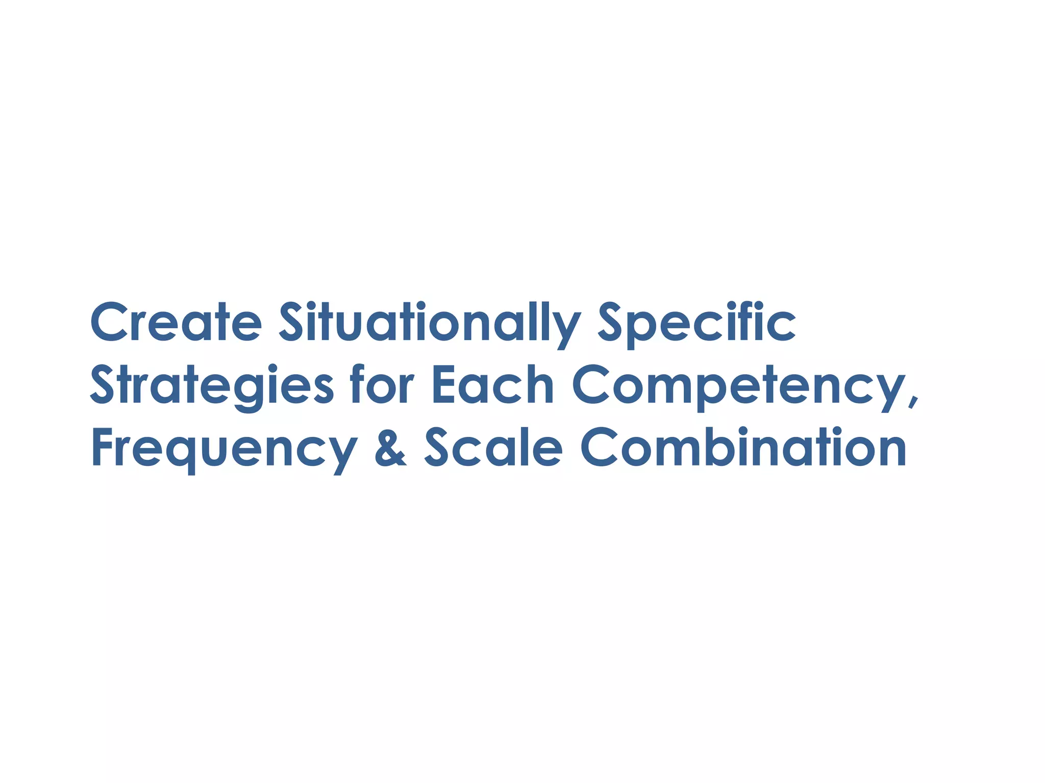 Manage stakeholder expectations 