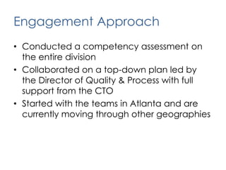 Focus on establishing new policies and working agreements