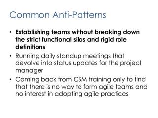 Start doing TDD and Continuous Integration