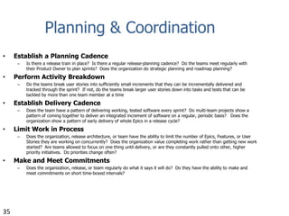 Happy CustomersProduct DefinitionPlanning & CoordinationContinuous ImprovementDelivery PracticesOrganizational Enablement25