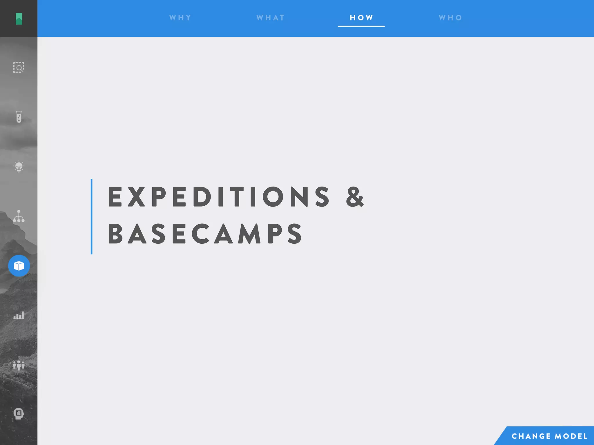 EX P ED I T I O NS &
BA S EC A M P S
 