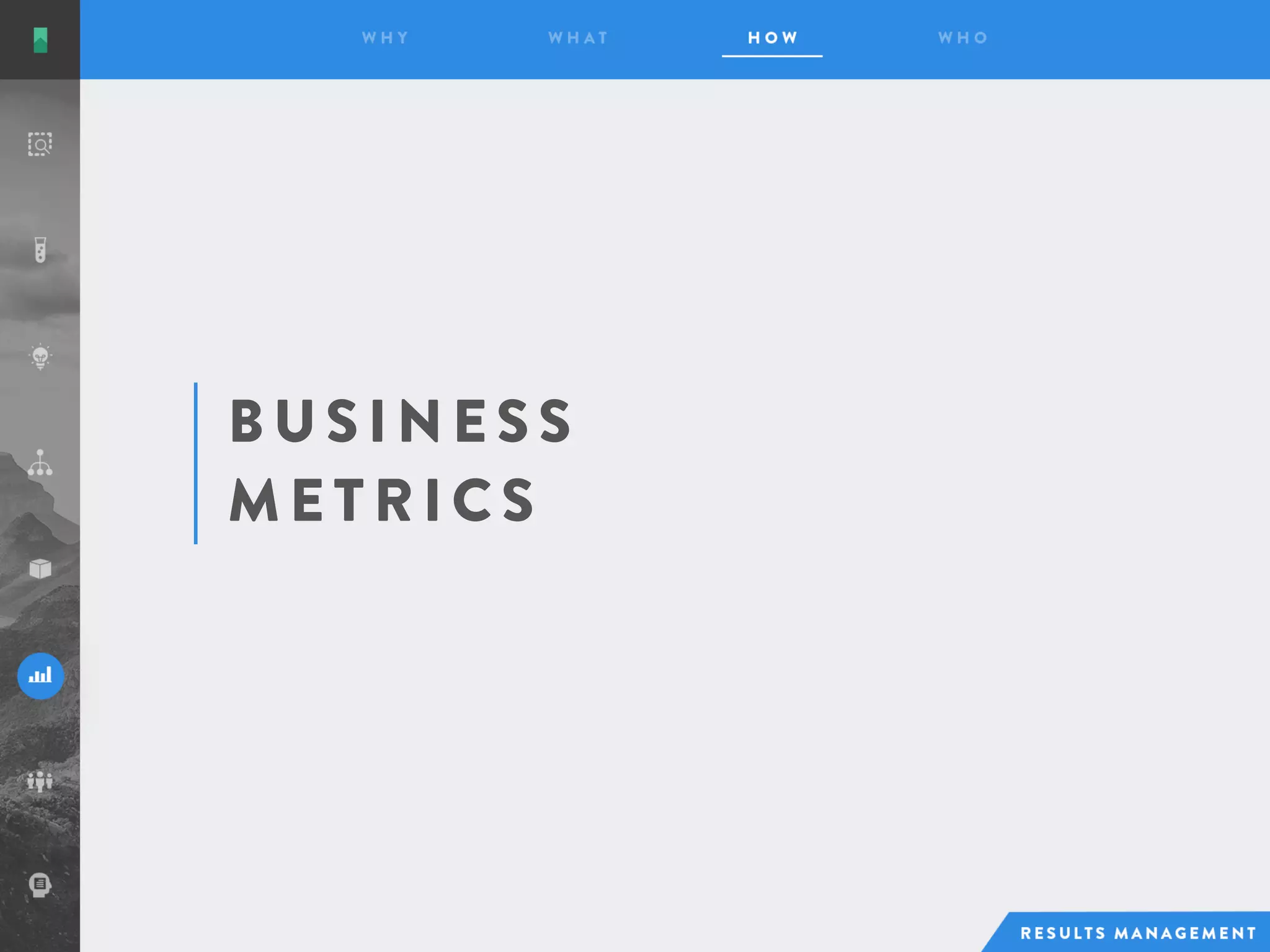 BU S I NES S
M E T R I C S
 