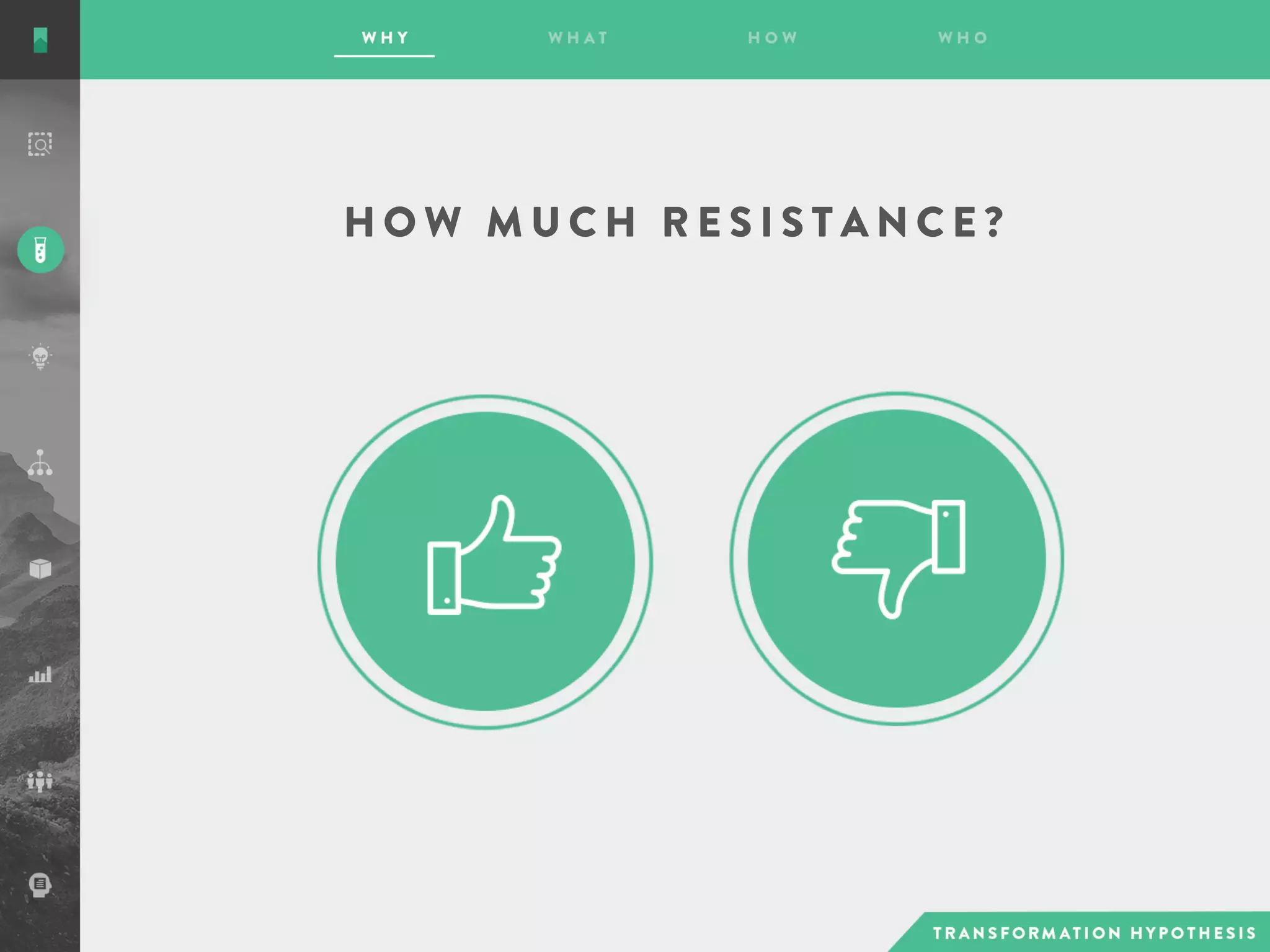 H O W M U C H R E S I S T A N C E ?
 