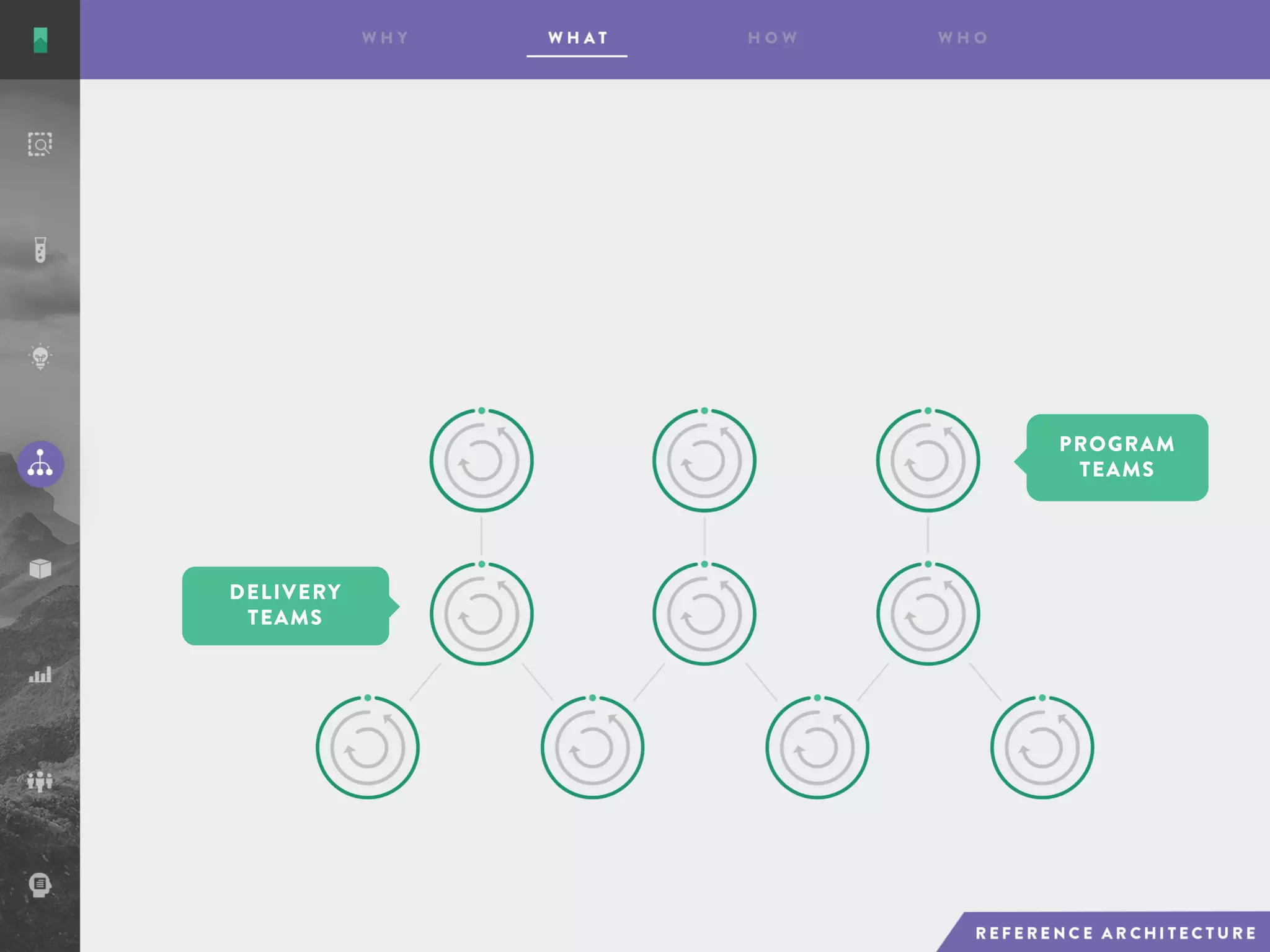 PROGRAM
TEAMS
DELIVERY
TEAMS
 