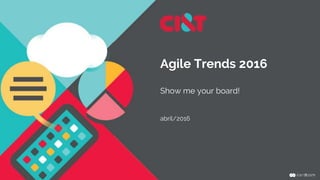 Agile Trends 2016
Show me your board!
abril/2016
 