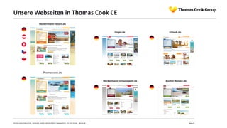 Unsere Webseiten in Thomas Cook CE
OLGA KOSTENCHUK, SENIOR USER EXPERIENCE MANAGER, 23.10.2018 - BERLIN
Neckermann-reisen....