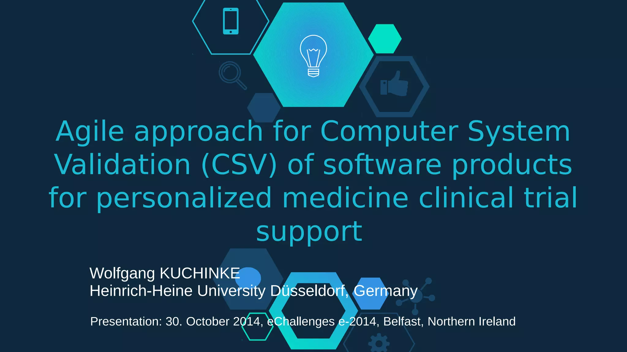 Agile Computer System Validation of software products | PDF