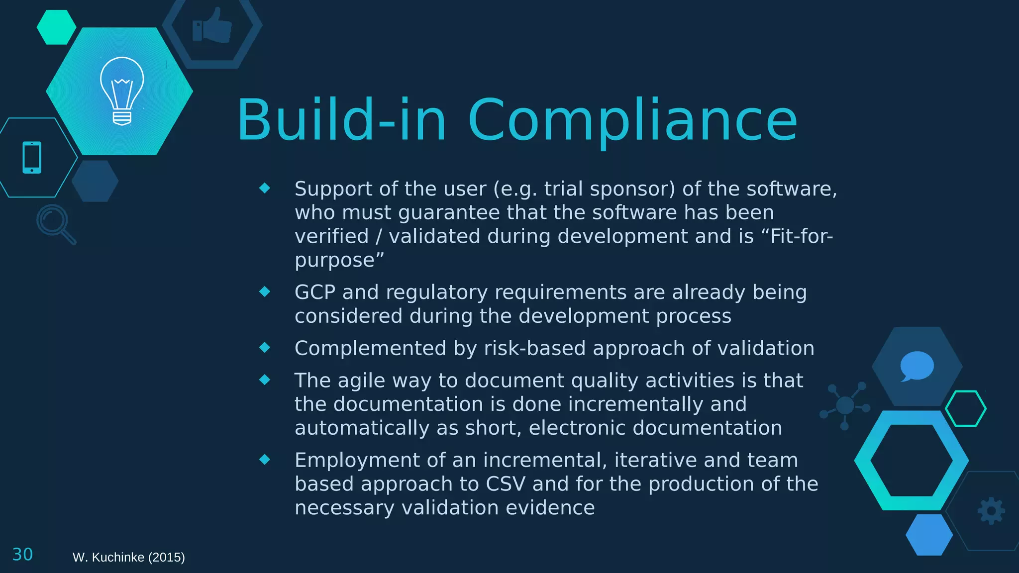 Agile Computer System Validation of software products | PDF