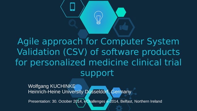 Agile Computer System Validation of software products | PDF