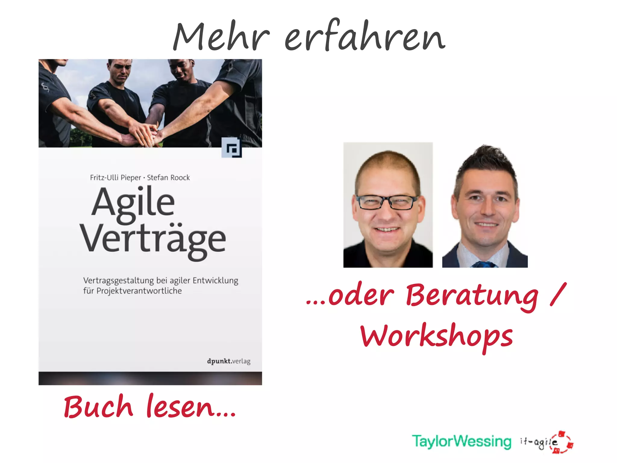 Mehr erfahren
…oder Beratung /
Workshops
Buch lesen…
 