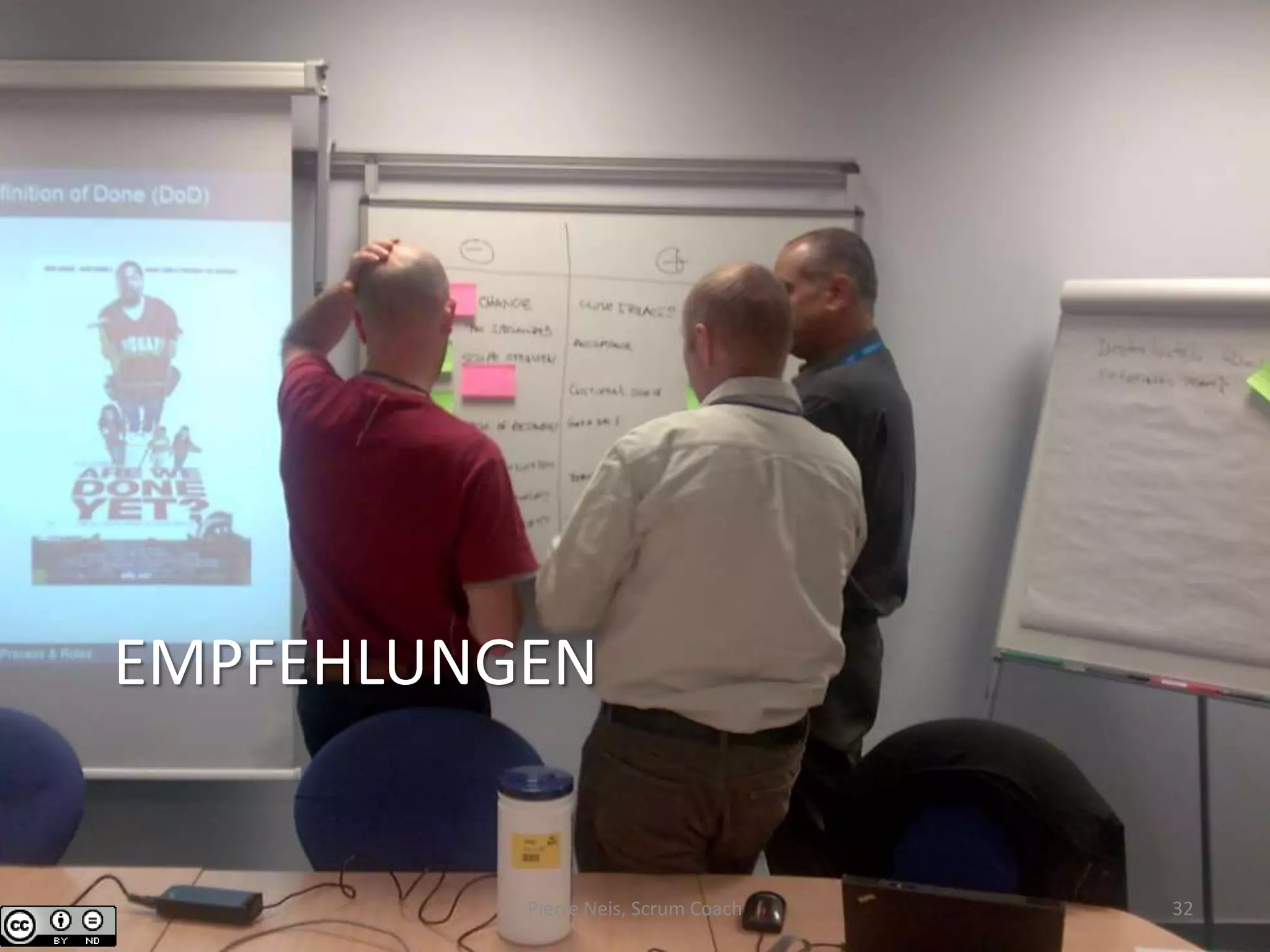 EMPFEHLUNGEN
Pierre Neis, Scrum Coach 32
 