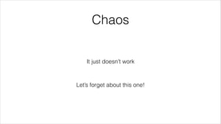 @wildfalcon
It just doesn’t work
Chaos
 