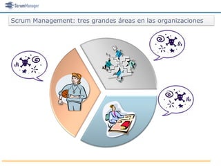 Scrum Management: tres grandes áreas en las organizaciones
 
