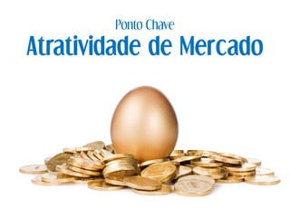 Ponto Chave
Atratividade de Mercado
 