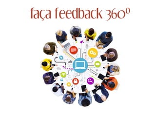 faça feedback 360º
 
