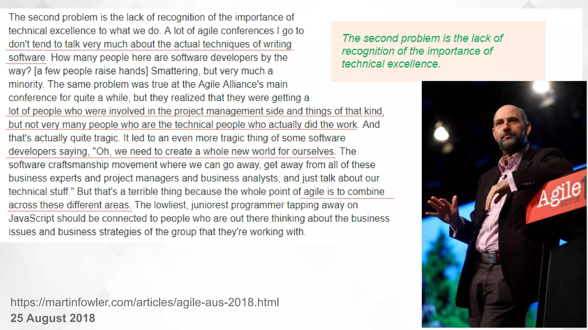 https://martinfowler.com/articles/agile-aus-2018.html
25 August 2018
 