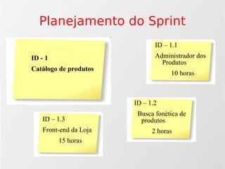 Agilidade: Scrum e Xp