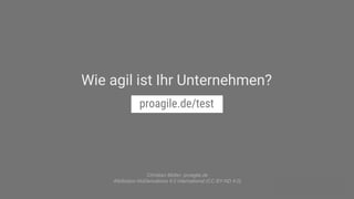 Agil (Scrum)
komplexe Probleme
dynamisches Umfeld
(Wasserfall) Klassisch
komplizierte Probleme
stabiles Umfeld
Vorgehensmodelle
1
2
3
4
5
6
1
2
3
AA B
C D
MVP
Produkt
 
