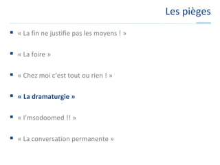 Troisième palierMise en place d’une démarche de développement piloté par les testsPremiers indicateurs (Burndownchart, Vélocité)Intégration des nouveaux participants sur le projetFeedback