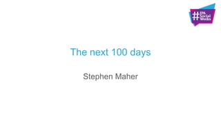 Plan of action
Introduce the
“5 point plan”
Group work on
live Client brief
Group feedback
 