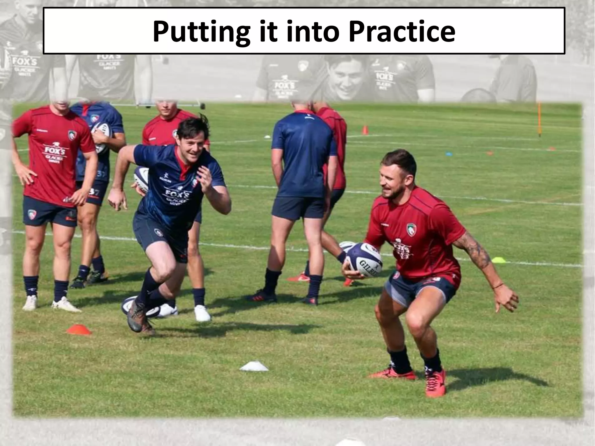 Putting it into Practice
 