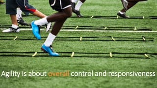 © Copyright Net Objectives, Inc. All Rights Reserved 6
Agility is about overall control and responsiveness
 