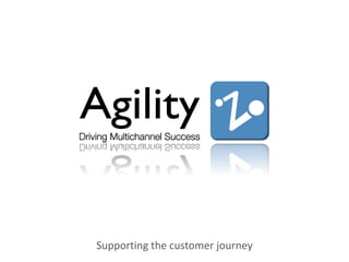 Supporting the customer journey
 