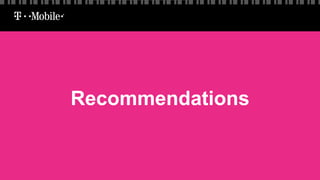 Recommendations
 