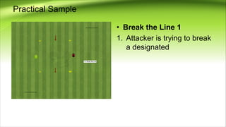 Practical Sample
• Break the Line 1
1. Attacker is trying to break
a designated
 