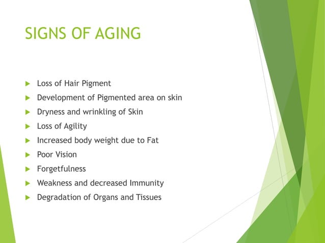 Physiology of aging presentation ppt form | PPT