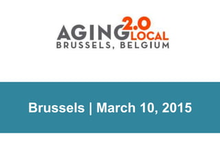 ®
Brussels | March 10, 2015
 