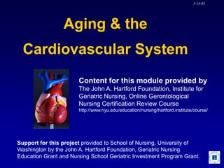 aging and the cardiovascular system.ppt