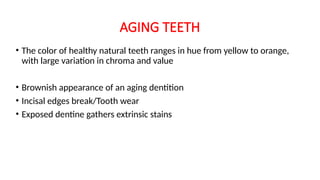 aging consideration in edentulous patients for making complete denture ...