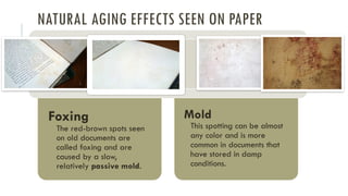 Aging of Documents.- QUESTIONED DOCUMENTS pptx | PPTX