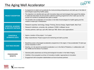 Aging Well project - Workshop 1 mobility | PPTX