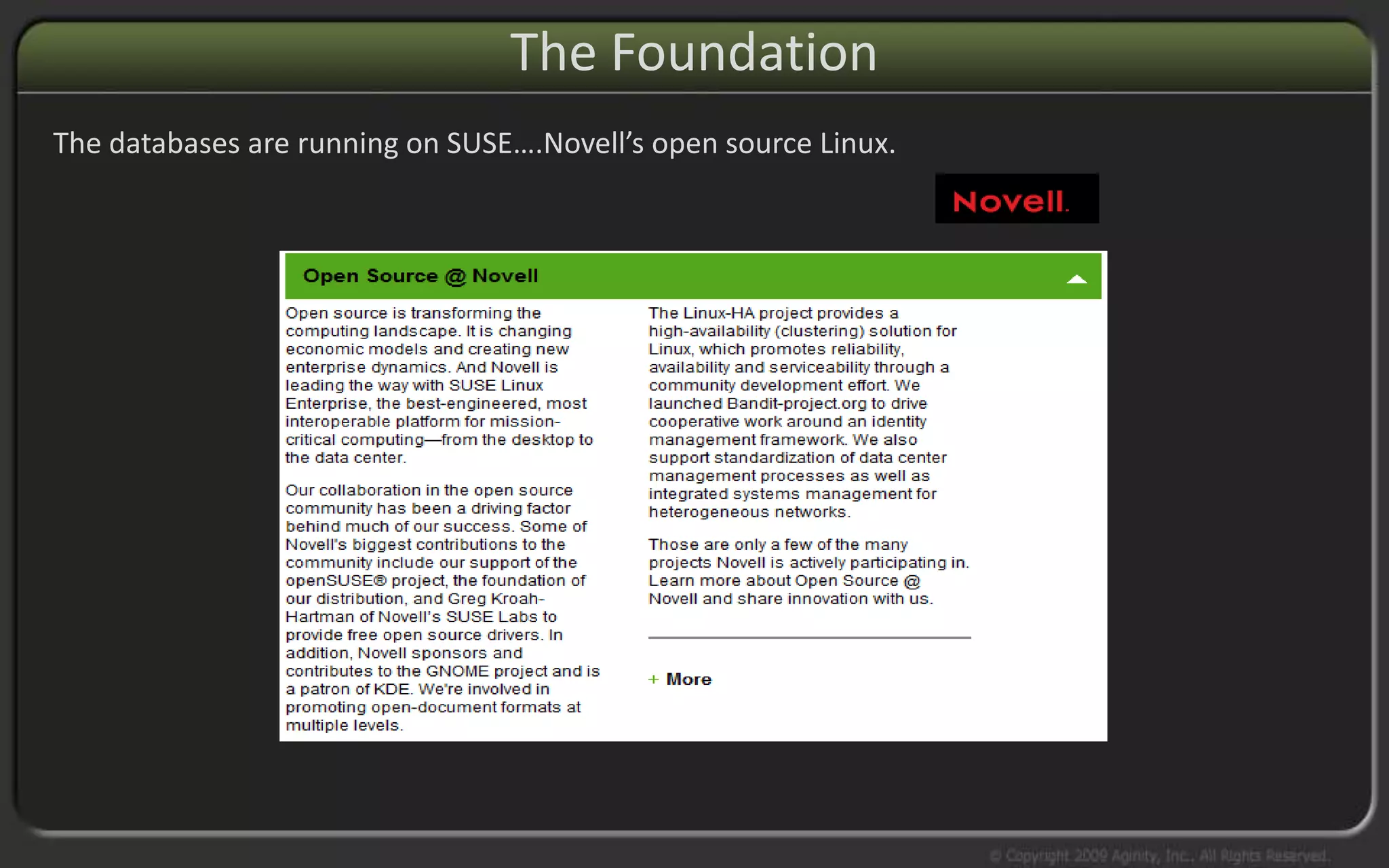 Aginity Big Data Research Lab