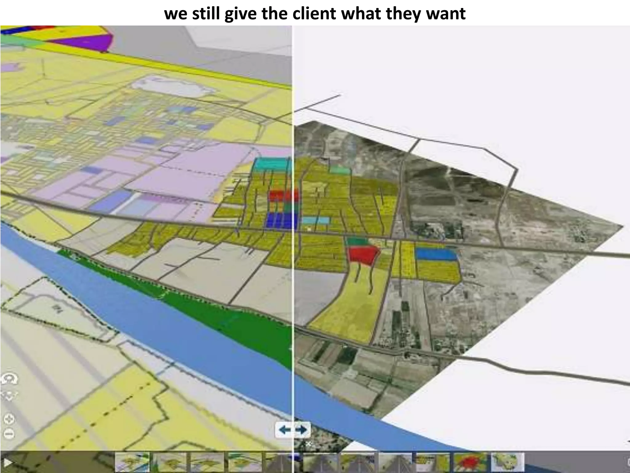 we still give the client what they want

 