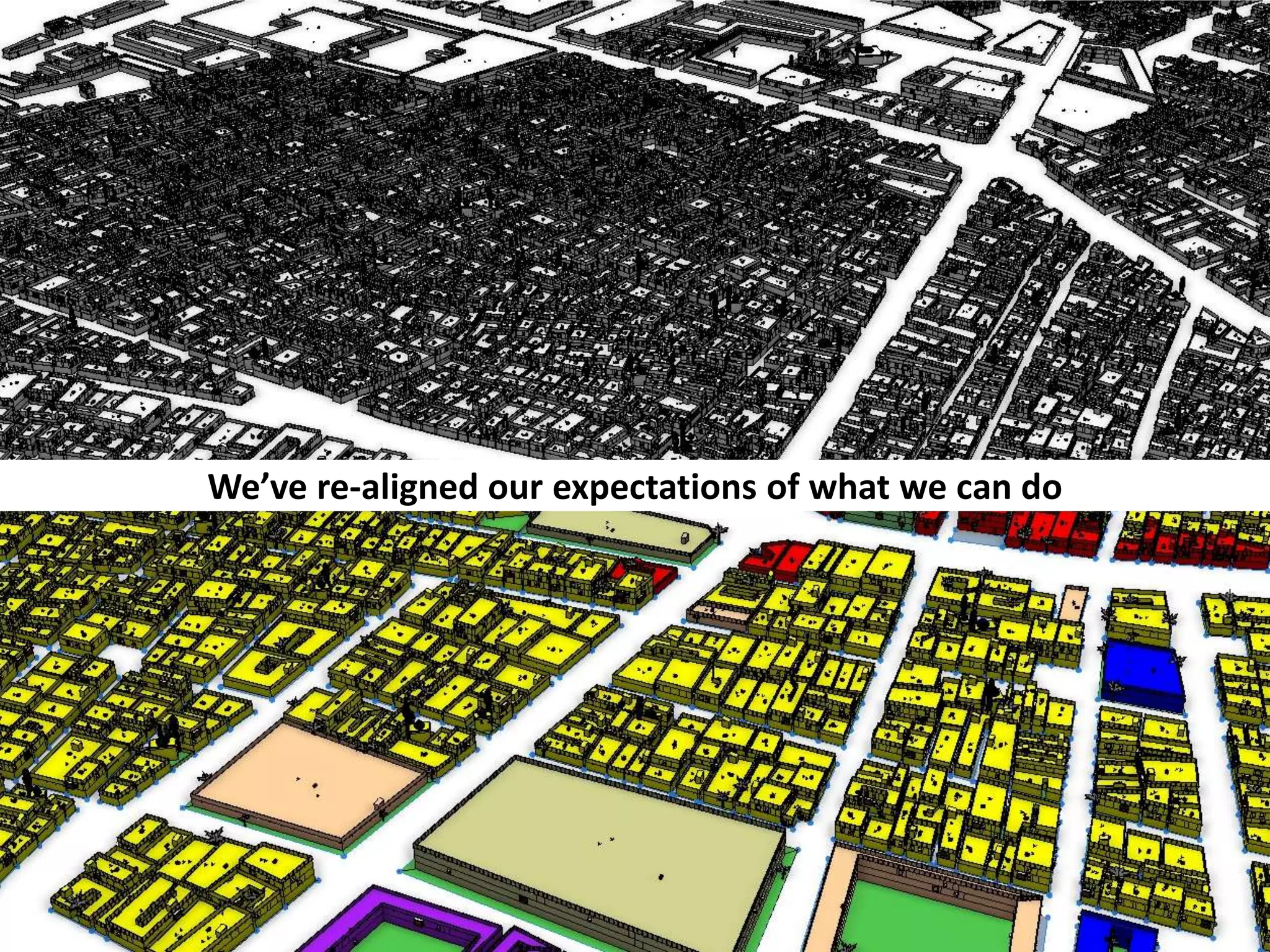 We’ve re-aligned our expectations of what we can do

 