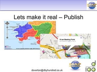 Lets make it real – Publish 