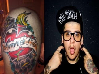 Todas as suas tatuagens não têm significados.
As suas rastas, piercings e alargadores é devido
ao facto de Agir gostar de chatear as pessoas,
uma das coisas que Agir adora é estar a passar na
rua e alguém dizer algo do género
“Que nojo aquele gajo é mesmo horrível e
nojento”.
 