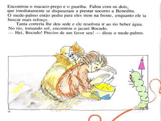 Agirafa e o mede palmo