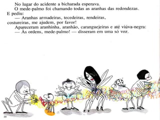 Agirafa e o mede palmo