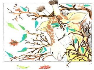 Agirafa e o mede palmo