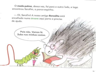 A girafa e o mede palmos