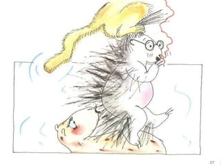 A girafa e o mede palmos